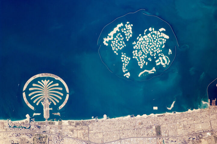 Die Palmeninseln von Dubai