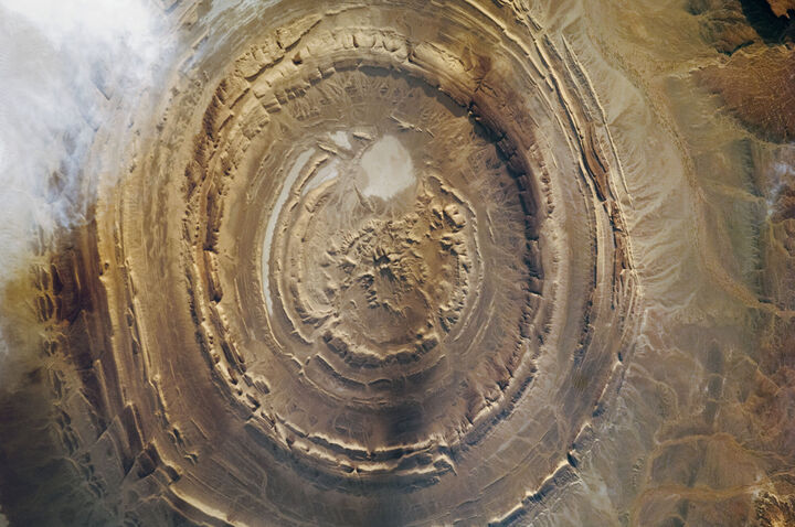 Die Richat-Struktur — das „Auge der Sahara“