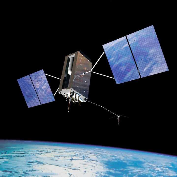 Moderner GPS-Satellit (Block III), Render
