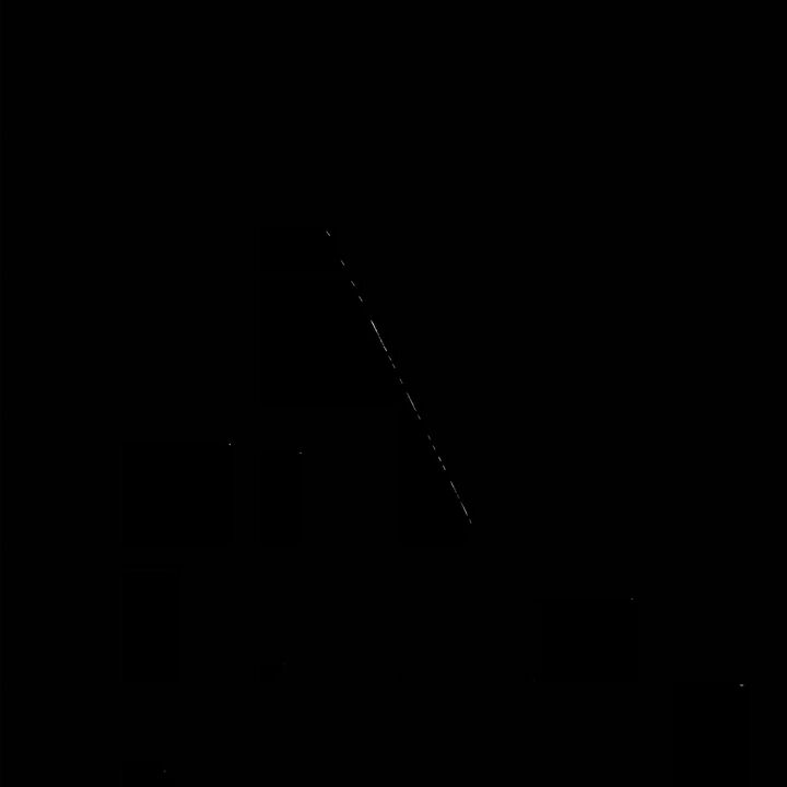 Starlink-Kette über den Bergen bei Cervinia